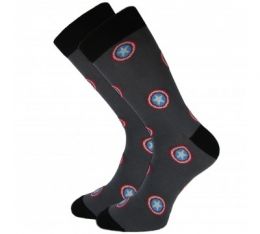 Мужские/подростковые носки  СЛ417, Капитан Америка»