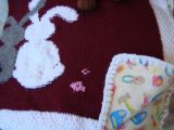 Детское одеяло с зайцами
