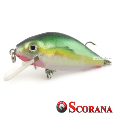 Воблер Scorana Sailor Shad 60F 60 мм / 6 гр / Заглубление: 0 - 1 м / цвет: SBR