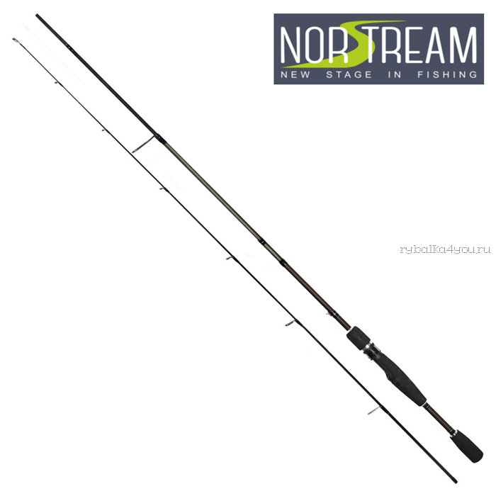 Спиннинг Norstream Nibble 1,96 м / тест: 0,8-6 гр NBS-662UL