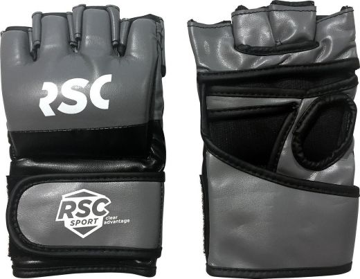 Перчатки для ММА RSC SB-03-330 серо-черные