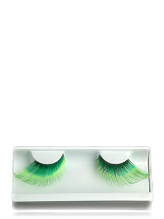 Make-up Atelier Paris Накладные ресницы зеленые с переходом цвета CIL4581