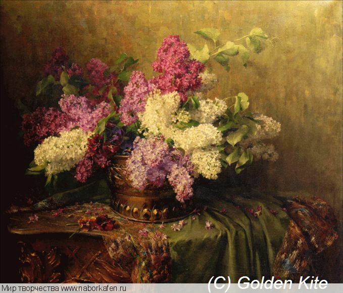 1513. Still Life With Lilacs And Violets