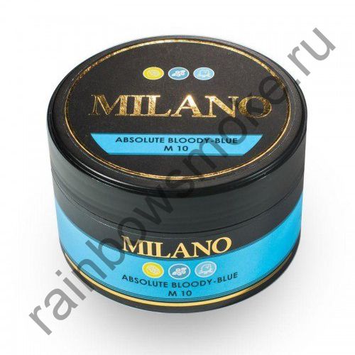 Milano 100 гр - M10  Absolute Bloody Blue (Чертовски Синий)