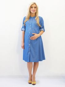 Платье-рубашка для беременных П-32110