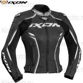 Куртка Ixon Vortex женская, Чёрно-белая