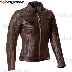 Куртка кожаная женская Ixon Torque, Коричневый