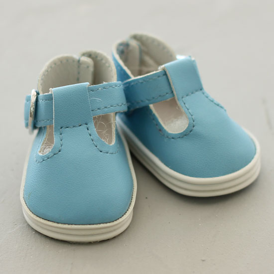 Обувь для кукол - сандалики 5 см (голубые)