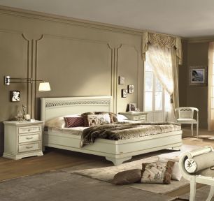 Кровать Tiziano Torriani Avorio Camelgroup, 180 см без изножья 128LET.16AV