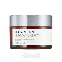 Missha Обновляющий крем с пчелиной пыльцой Bee Pollen Renew Cream, 50 мл