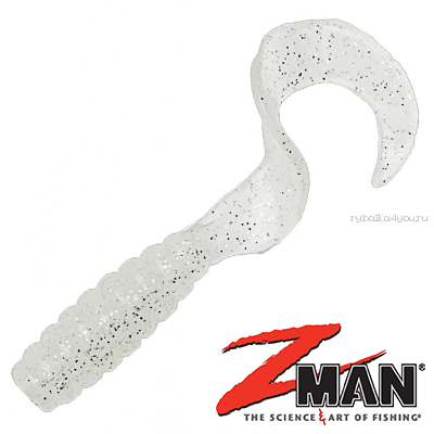 Мягкие приманки Z-Man GrubZ 2'' 26 мм / упаковка 8 шт / цвет:312 Glow Bone