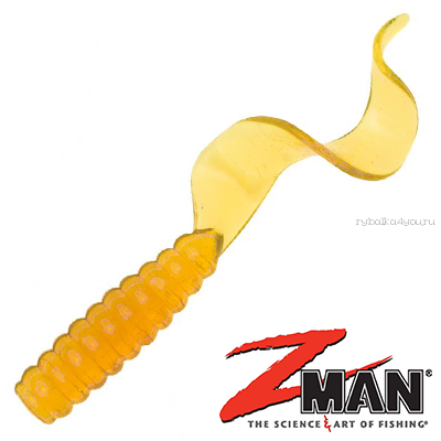 Мягкие приманки Z-Man GrubZ 2'' 26 мм / упаковка 8 шт / цвет:277 Amber