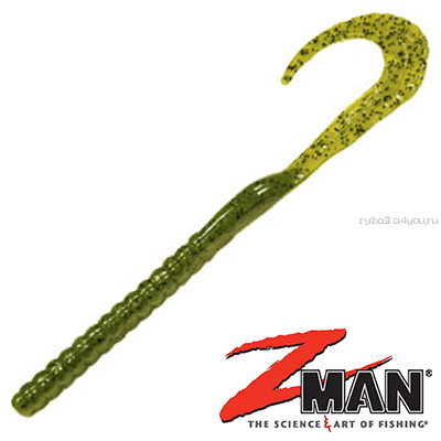 Мягкие приманки Z-Man Saw Tail WormZ 6'' 152 мм / упаковка 6 / цвет: 16 Watermelon