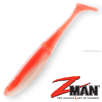 Мягкие приманки Z-Man Scented PaddlerZ 5'' 127 мм / упаковка 5 шт / цвет:  258 Coconut Ice