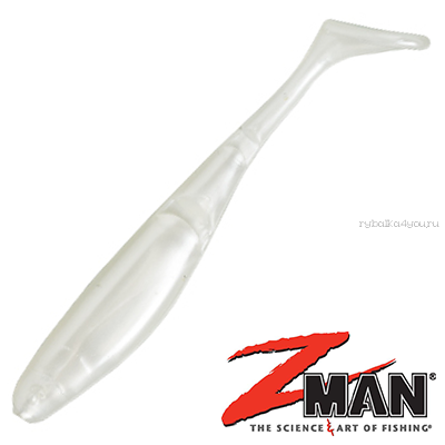 Мягкие приманки Z-Man Scented PaddlerZ 5'' 127 мм / упаковка 5 шт / цвет:  84 Pearl