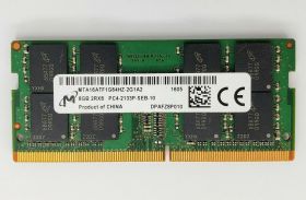 Модуль памяти Micron 8GB MTA16ATF1G64HZ-2G1A2 DDR4 2133P SO-DIMM