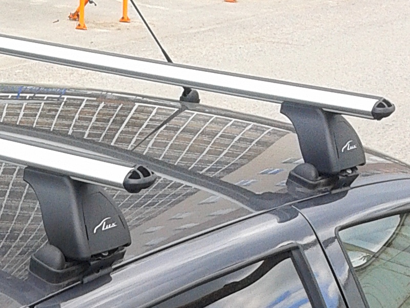 Багажник на крышу Samand Khodro, Lux, аэродинамические дуги 53 мм