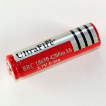 Аккумулятор UltraFire 18650 с защитой Li-ion 4200mAh 3.7V