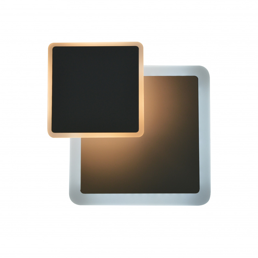 Cветильник cветодиодный бра Geometria square 12W S-185-WHITE-220-IP44