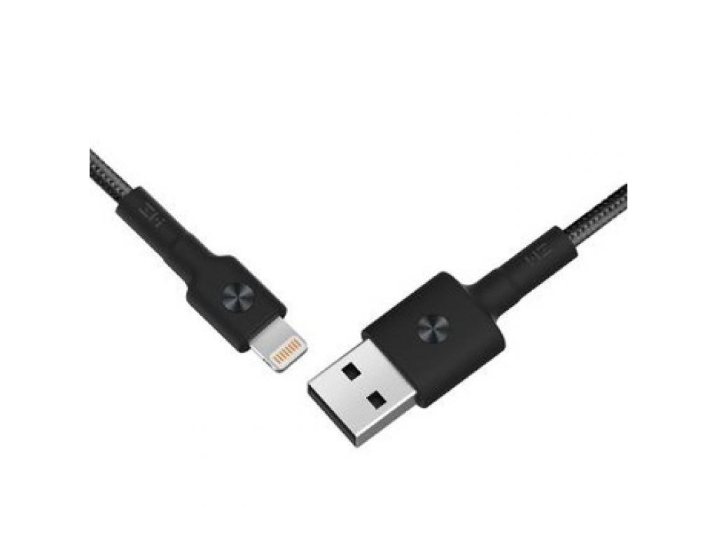 Кабель ZMI USB Lightning AL803  (Черный)  1 м