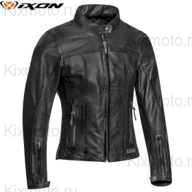 Куртка кожаная женская Ixon Crank Air, Черный