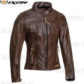 Куртка кожаная женская Ixon Crank Air, Коричневый