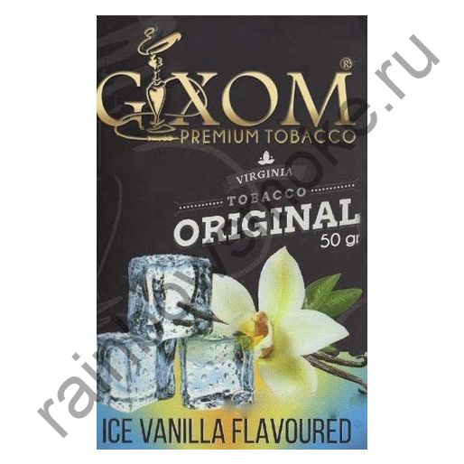 Gixom Original series 50 гр - Ice Vanilla (Ледяная Ваниль)