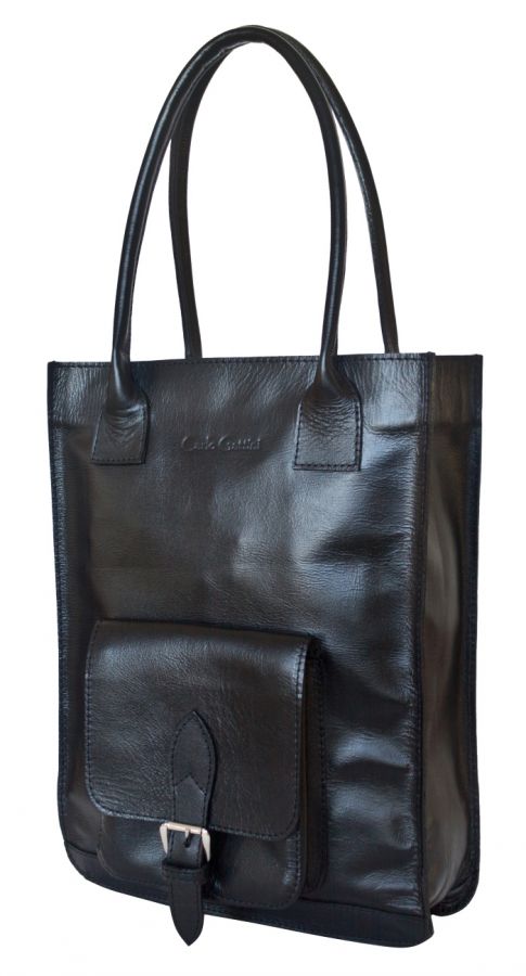 Кожаная женская сумка Carlo Gattini - Arluno black 8007-01