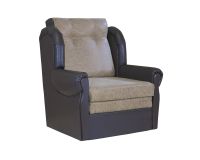 Кресло-кровать "Классика М"   замша коричневый