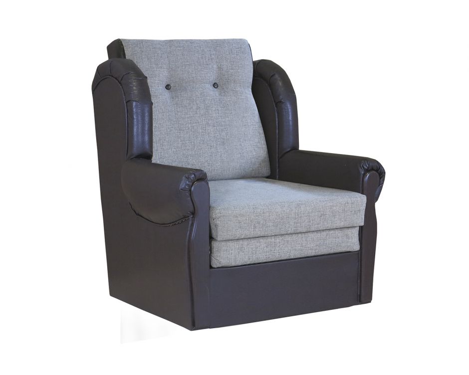 Кресло-кровать "Классика М"   шенилл серый