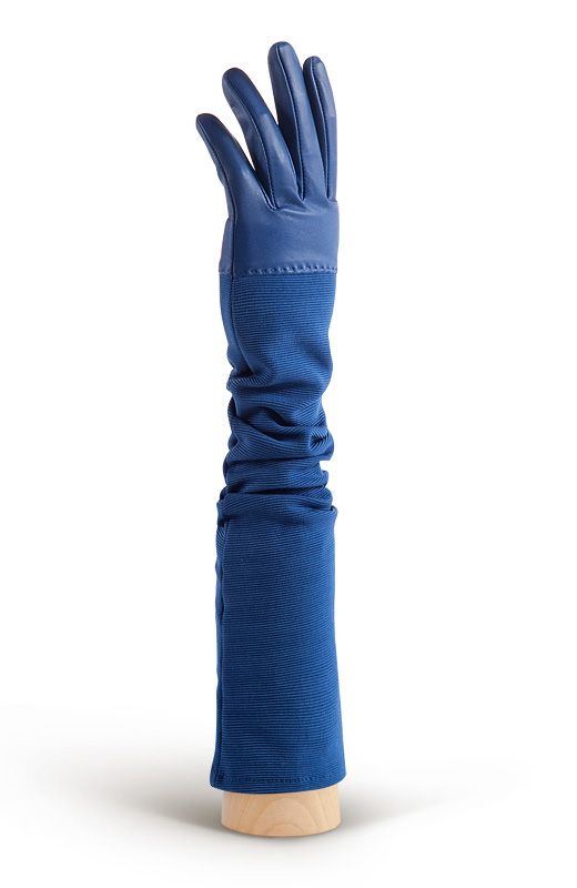 Голубые длинные перчатки ELEGANZZA GR00114948