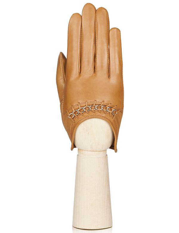 Кожаные женские перчатки без подкладки ELEGANZZA GR01-00007334