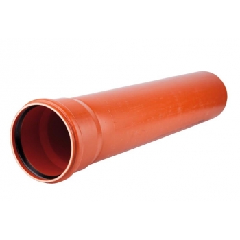 Труба гладкая SN8 d315х9,2х1200 НПВХ наружная канализация Polyplastic
