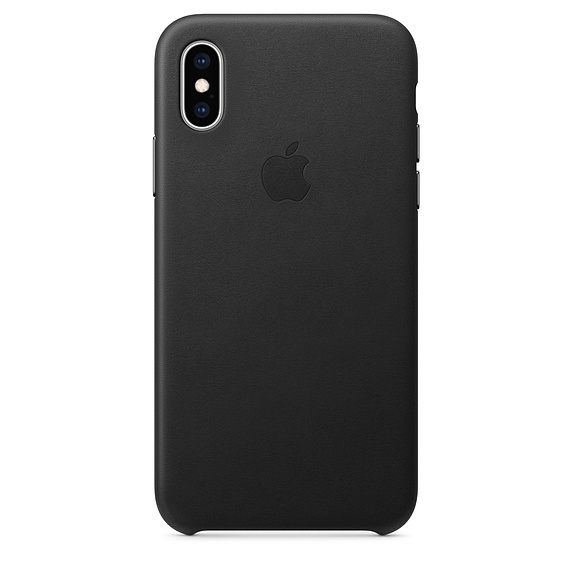 Чехол iPhone X/Xs Apple Leather Case