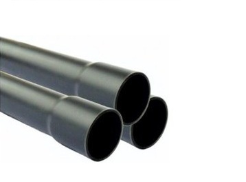 Труба напорная ПВХ PN6 75х2,3 с раструбом, 3 м