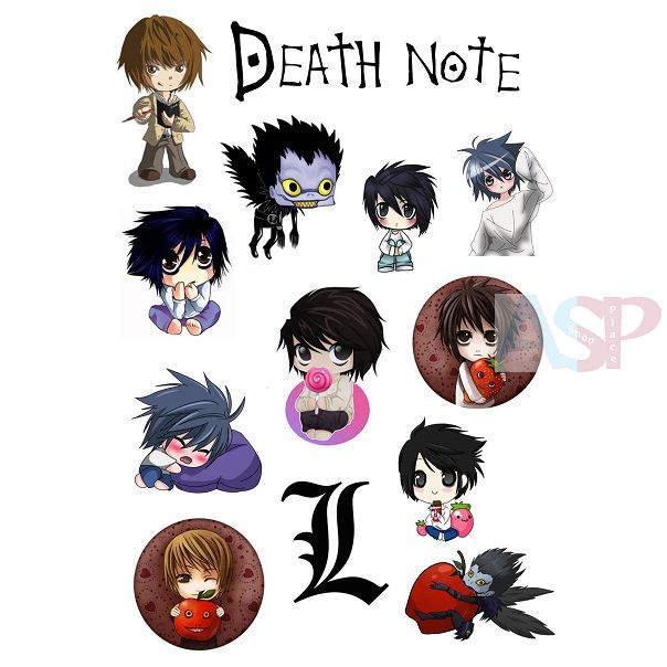 Стикеры Death Note