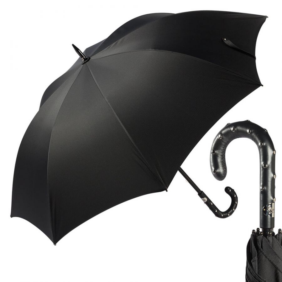 Зонт-трость Pasotti Esperto Chevron Black