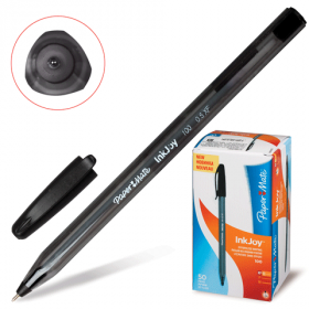 Ручка шариковая PAPER MATE "InkJoy 100 Cap" 0,5мм, черная (арт. S0960890)