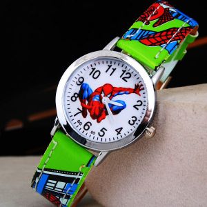 Часы Человек-Паук зеленого цвета