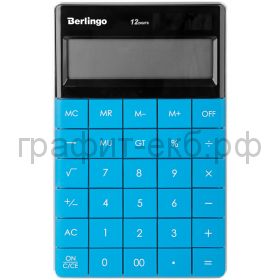 Калькулятор Berlingo CIB_100 12р синий