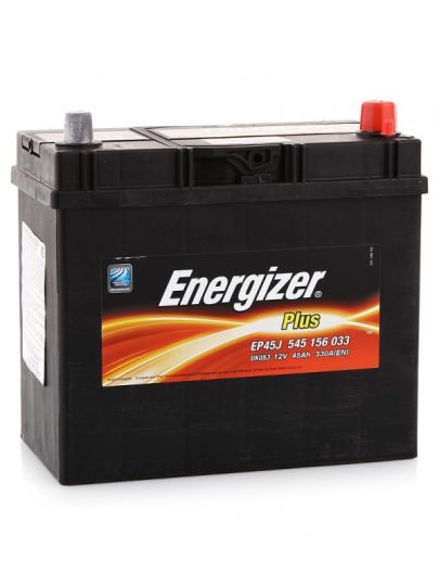 Автомобильный аккумулятор АКБ Energizer (Энерджайзер) PLUS EP45J 545 156 033 45Ач о.п.