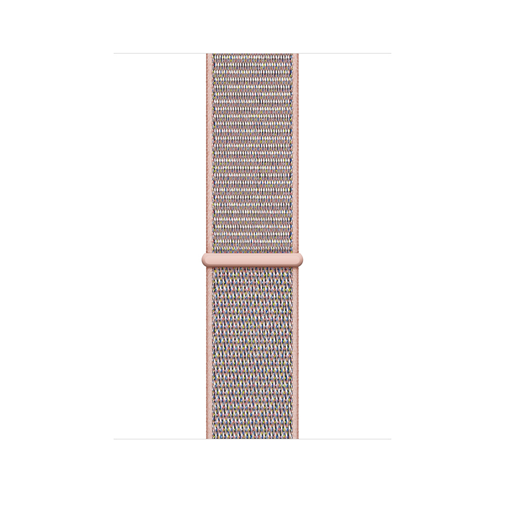 Apple Watch Series 4 44mm GPS+Cellular Gold Aluminum Case with Pink Sand  Sport Loop
