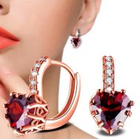 Серьги с горным хрусталем 9203