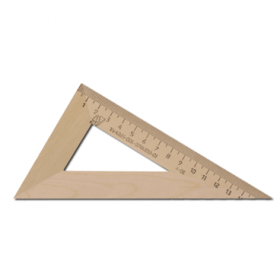 Треугольник деревянный УЧД 30*160 (арт. С139/210156)