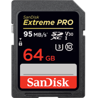 Карта памяти SanDisk Extreme Pro SDHC/SDXC UHS-I  Class 10 64 GB