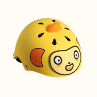 Детский защитный шлем 700 kids Children Helmet Обезьянка (Желтый)