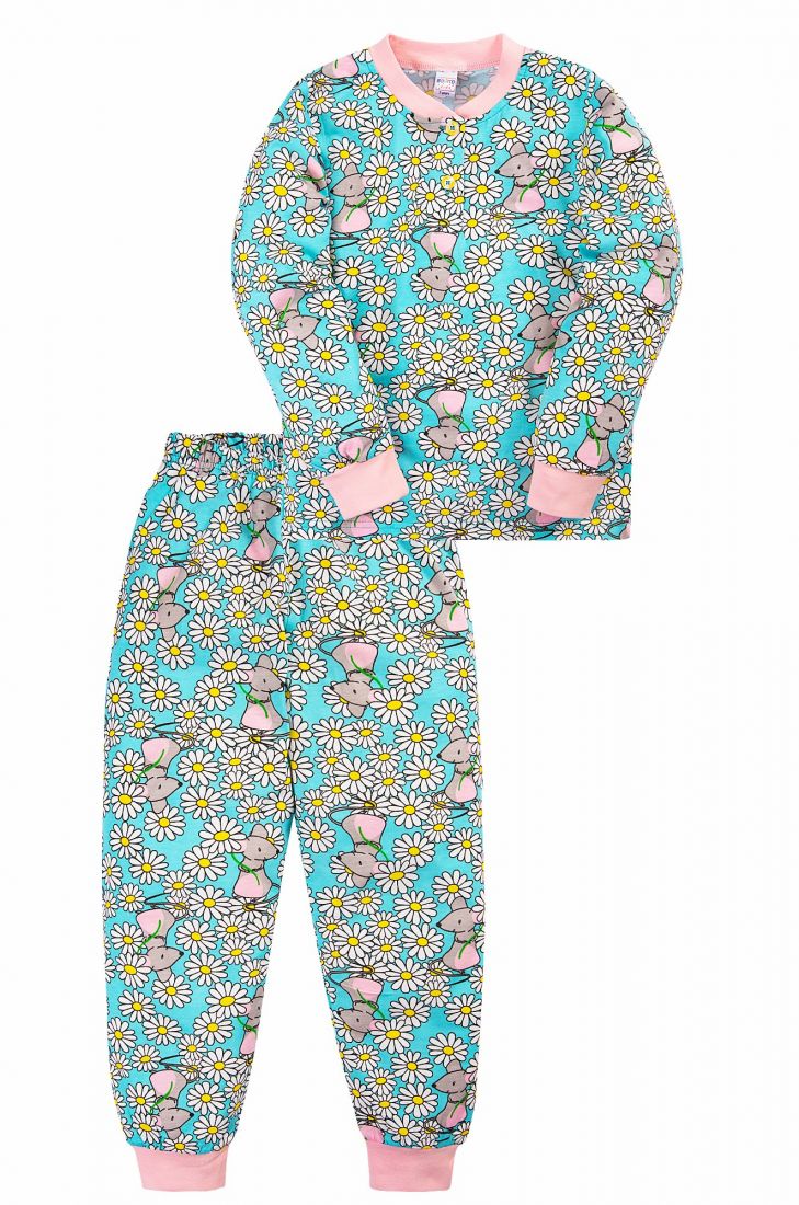 Пижама для девочки Мышка в цветах