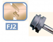 Фреза прямого соединения для продольного сращивания D47 B28 хвостовик 12 W.P.W. FJ20002