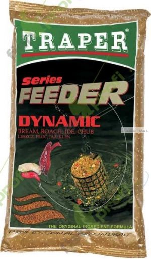 Прикормка Traper Feeder Series Dynamic (Фидер серия - Лещ Плотва Язь Голавль) 1кг