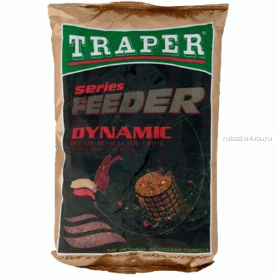 Прикормка Traper Feeder Series Dynamic (Фидер серия - Лещ Плотва Язь Голавль) 2,5кг